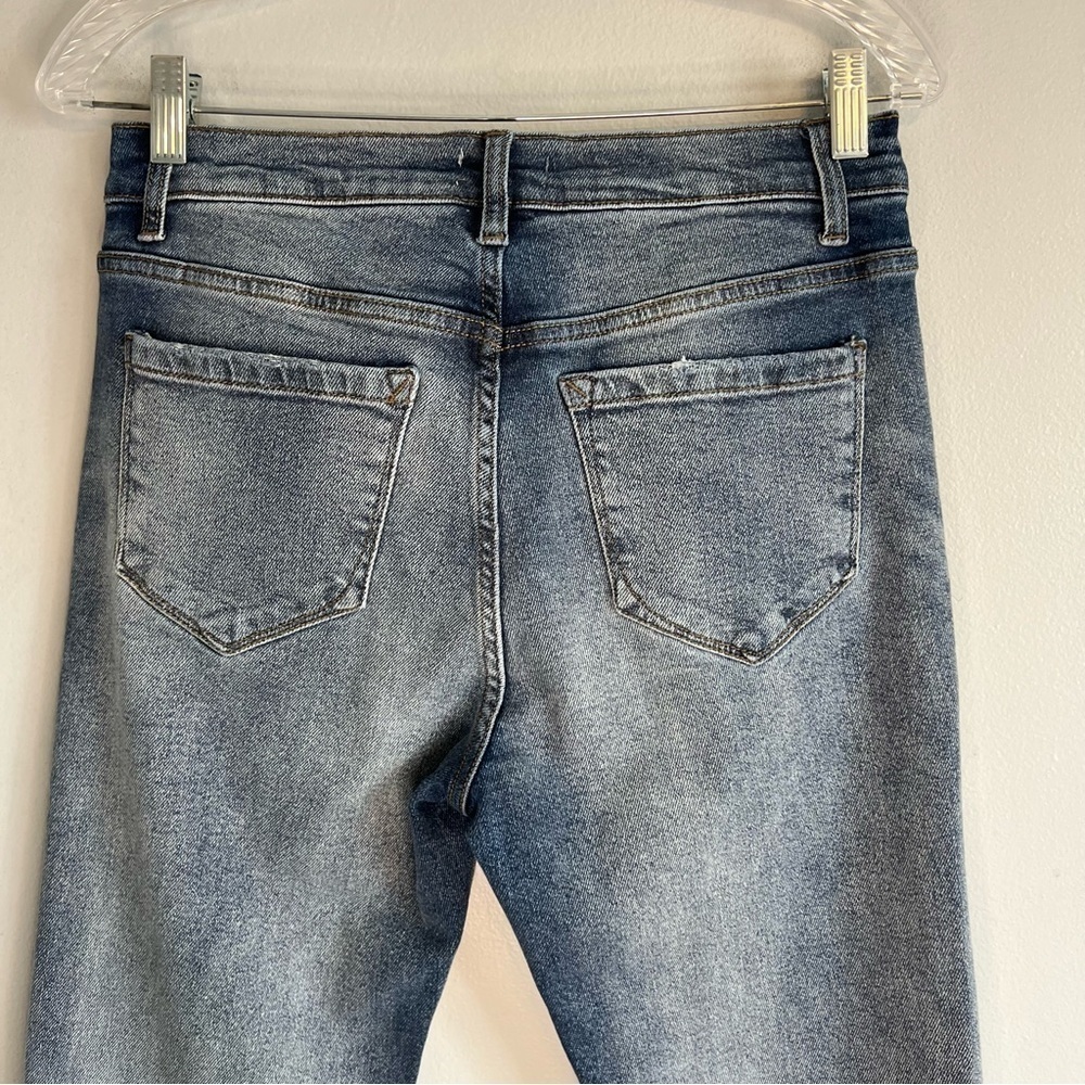 Kensie Womens The Tessa High Rise Bootcut Jeans Sz 28 Whisker Denim - Picture 7 of 9